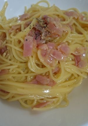 生クリーム不使用カルボナーラ-レシピのメイン写真