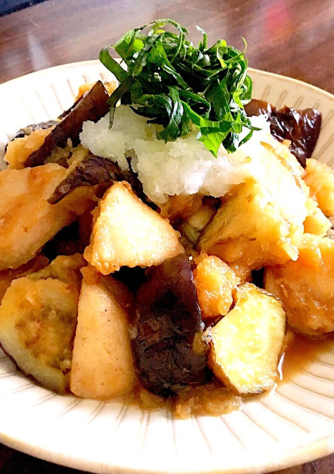 鶏肉となすのさっぱりみぞれ炒め-レシピのメイン写真