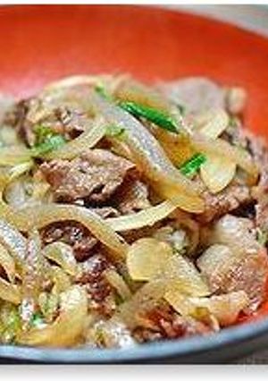 ぴり辛牛丼　ゆずこしょう入り-レシピのメイン写真