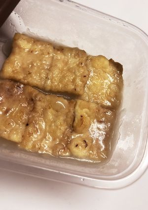 お弁当用に! 揚げない、<焼だし>豆腐♪-レシピのメイン写真