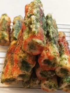チーズinちくわの磯部揚げ♡-レシピのメイン写真