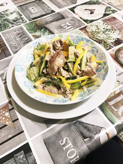 ロメインレタス入り肉野菜炒め-レシピのメイン写真