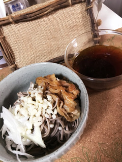 ラー油ダレ☆冷やし肉そば-レシピのメイン写真