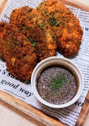 青のりの風味が食欲をそそる鶏ササミフライ-レシピのメイン写真