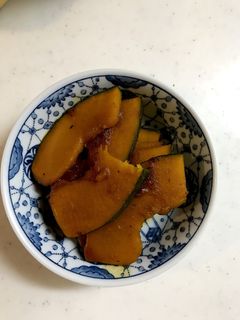 フライパンでかぼちゃの煮物-レシピのメイン写真