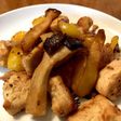鶏むね肉のレモンバター炒め