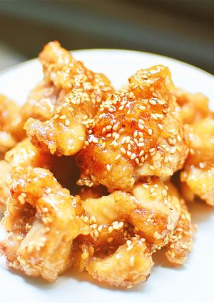 ゴマ香る簡単とろっと鶏むねの甘辛ダレ-レシピのメイン写真