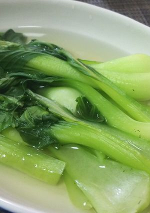簡単冷製・チンゲン菜の煮浸し-レシピのメイン写真