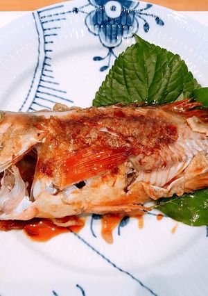 ☆蒸し魚にうおダレ-レシピのメイン写真