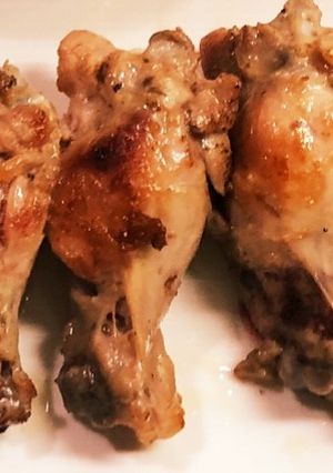 手羽元のレモンペッパー焼き-レシピのメイン写真