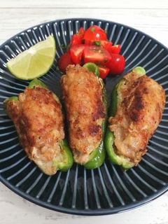 ふんわりジューシー♡ピーマンの肉詰め-レシピのメイン写真