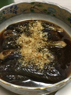 焼き茄子の煮浸し-レシピのメイン写真