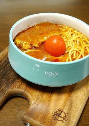 だれでも簡単！煮込みハンバーグ-レシピのメイン写真