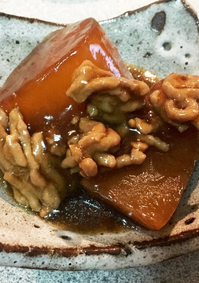 炊飯器で簡単★大根と挽肉の煮物-レシピのメイン写真