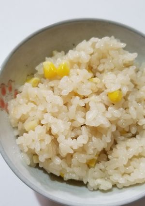 酢しょうがとコーンの炊き込みご飯-レシピのメイン写真