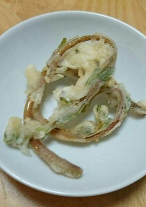 【野草レシピ】スベリヒユの天ぷら-レシピのメイン写真