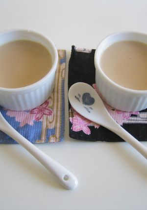 上品なお茶プリンを作っチャおっ♪-レシピのメイン写真