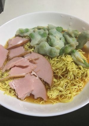 【レンジ】冷やしラーメン【朝食/夜食】-レシピのメイン写真
