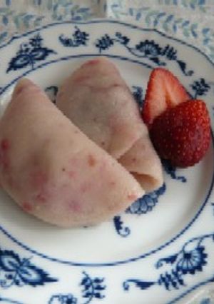 あま～い香り♪いちごの春もち-レシピのメイン写真