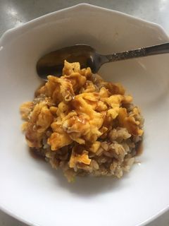 簡単ランチ★ソースと炒り卵の炒めご飯-レシピのメイン写真