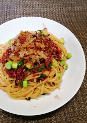 コンビーフの和風パスタ✤-レシピのメイン写真