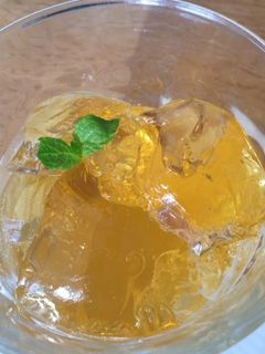 ジャスミン茶のゼリー-レシピのメイン写真