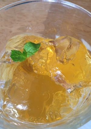 ジャスミン茶のゼリー-レシピのメイン写真