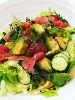 マグロとアボガドのサラダ-レシピのメイン写真