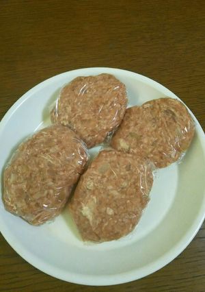 大量！合挽き肉ハンバーグ種-レシピのメイン写真
