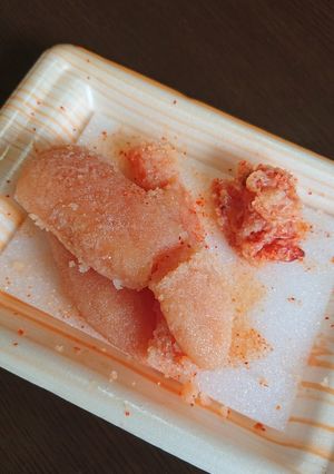 凄い！明太子の皮取り♪-レシピのメイン写真