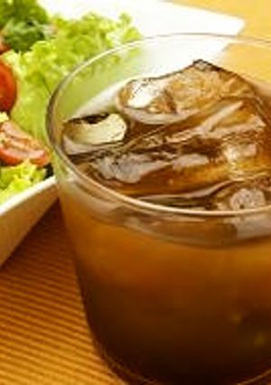 黒糖バナナ黒酢ドリンク-レシピのメイン写真