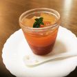 冬瓜のコンポートとカラフルベジゼリー