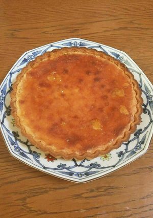 市販のタルト台 アーモンドクリーム-レシピのメイン写真