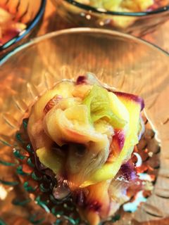 麗し!オクラの花の酢の物-レシピのメイン写真