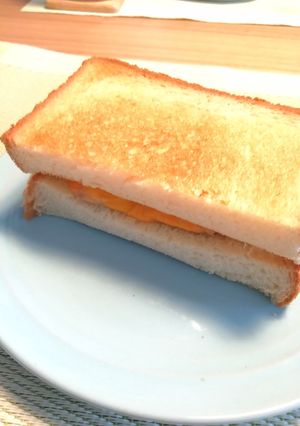 忙しい朝にも☆ツナチェダートースト-レシピのメイン写真