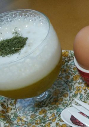 かぼちゃの冷製スープラテ-レシピのメイン写真