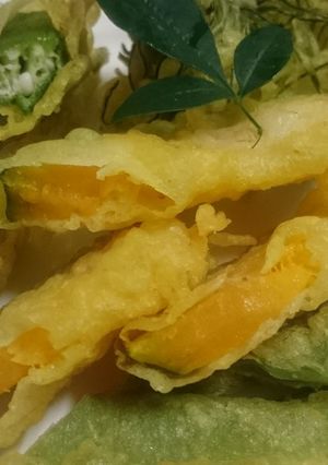 お年寄り絶賛シリーズ❗夏野菜、天婦羅❗-レシピのメイン写真