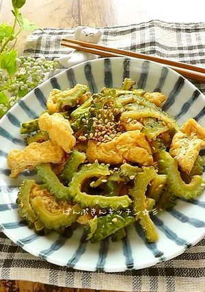 パクパク食べちゃう♪ゴーヤのマヨ中華炒め-レシピのメイン写真