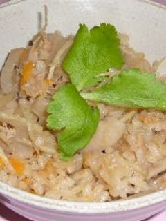 簡単!ツナとごぼうの炊き込みご飯★-レシピのメイン写真