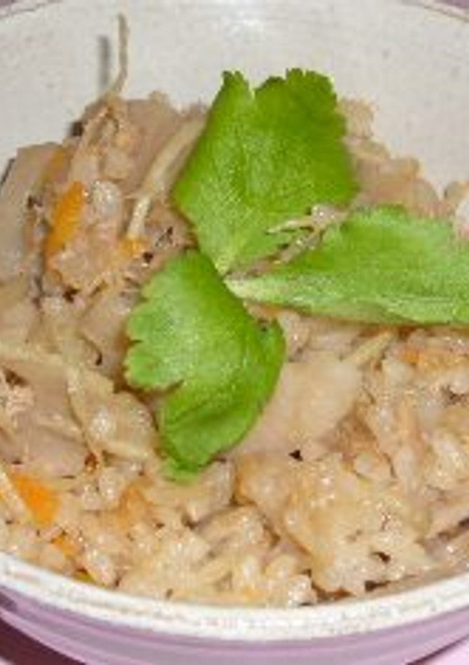 簡単！ツナとごぼうの炊き込みご飯★-レシピのメイン写真