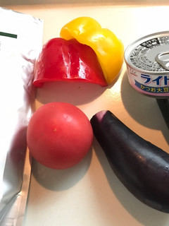 夏野菜10分カレー-レシピのメイン写真