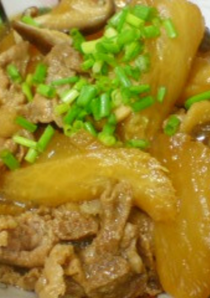 中華風★大根と豚肉のオイスター煮-レシピのメイン写真