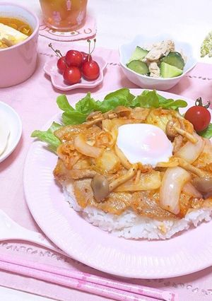 簡単♡豚キムチ丼♪ランチにも♪-レシピのメイン写真