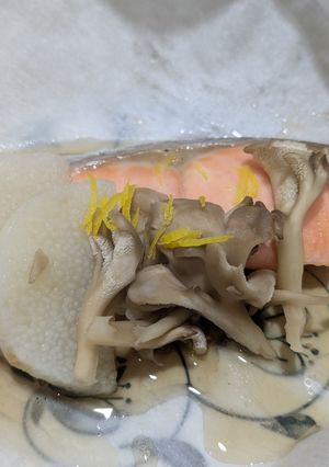 鮭の香り蒸し-レシピのメイン写真