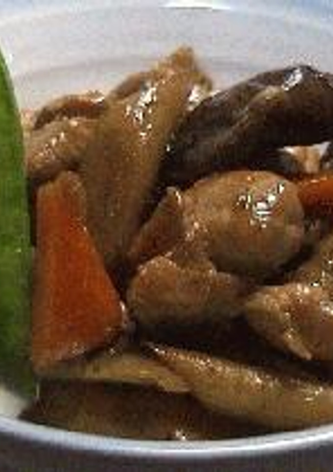 鶏肉とごぼうの煮物-レシピのメイン写真