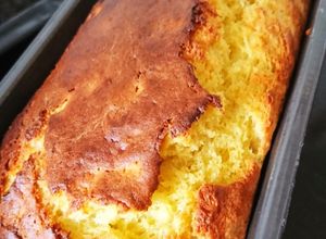 HMでバナナとヨーグルトの簡単ケーキ-レシピのメイン写真