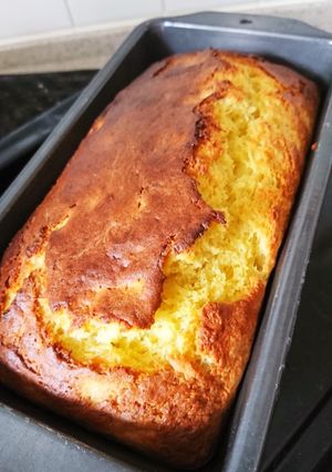 HMでバナナとヨーグルトの簡単ケーキ-レシピのメイン写真