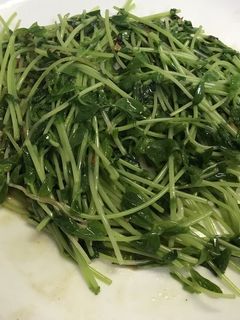 豆苗炒め-レシピのメイン写真