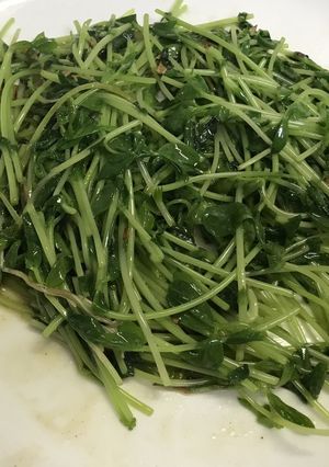 豆苗炒め-レシピのメイン写真