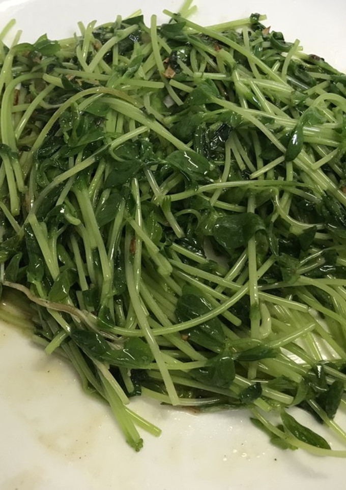 豆苗炒め-レシピのメイン写真